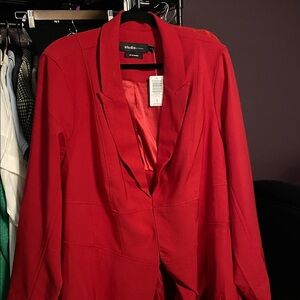 Torrid Red Studio Blazer NWT - 4x